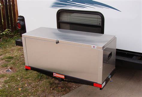 metal boxes for camper|aluminum cargo box for van.